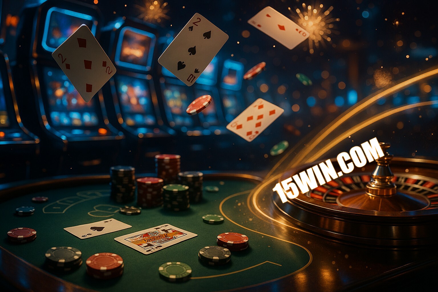 Jogos emocionantes no 15WIN.COM